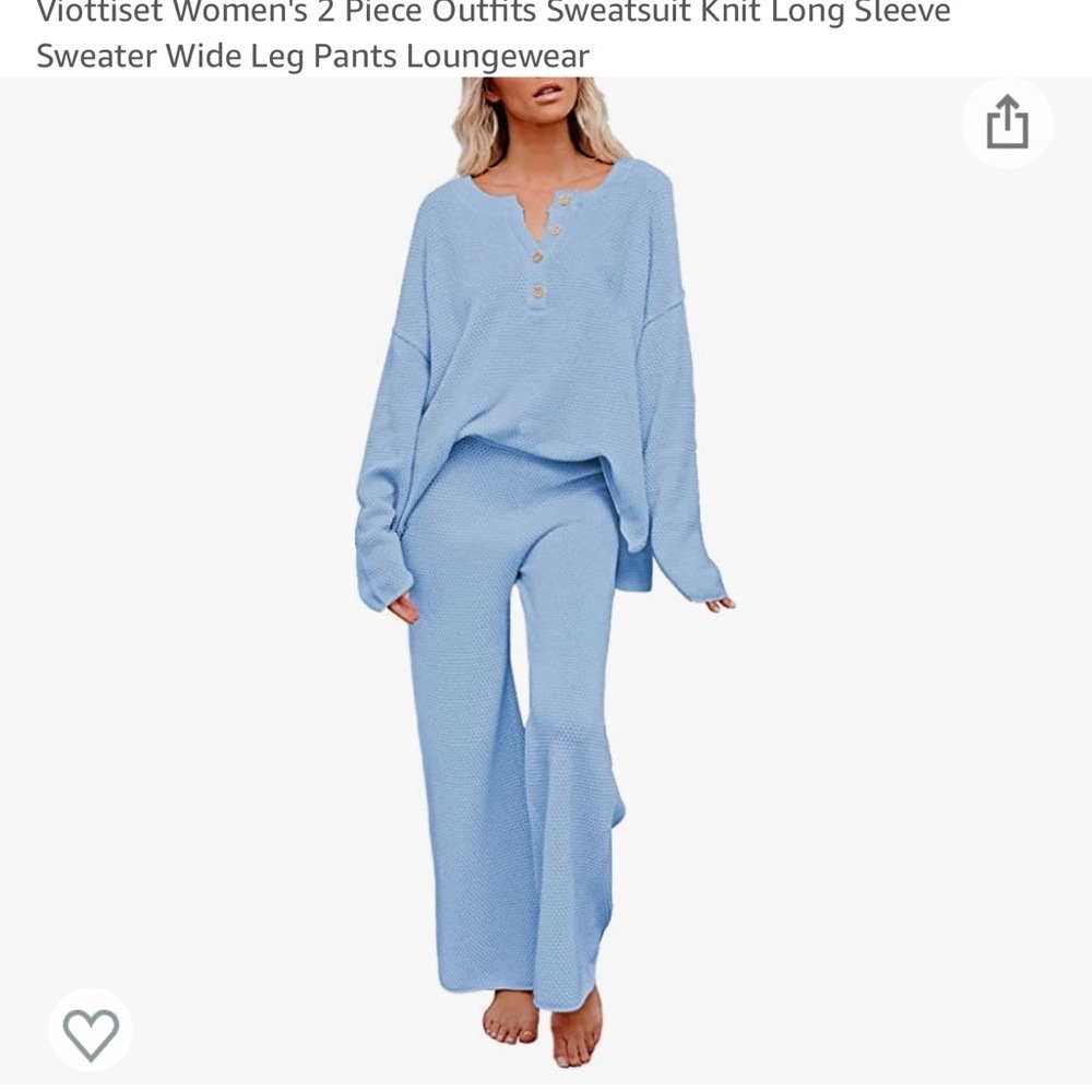 Sweater Pant Set